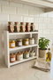 Hanah Home Ck30C - Whiter Estantería de Cocina Blanco